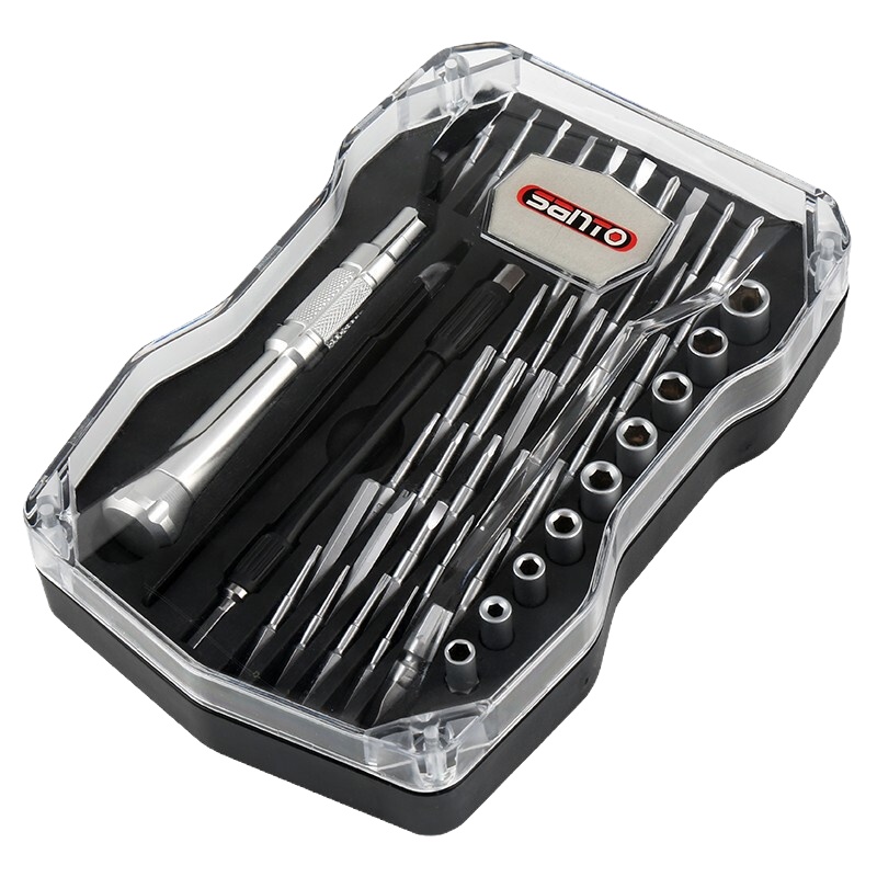 赛拓（SANTO）52件套螺丝刀起子螺丝批组合套装手机电脑苹果维修拆机五金工具 52件螺丝刀【1174】
