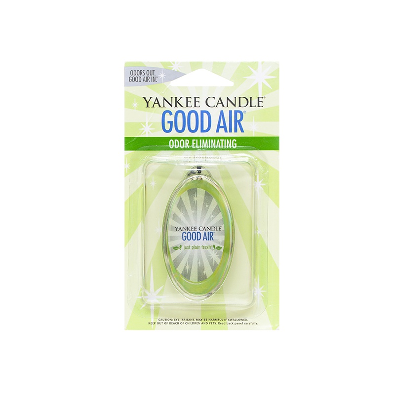 yankee candle扬基进口香薰固体车载挂饰香氛汽车香膏芳香车卡好空气绿Good Air