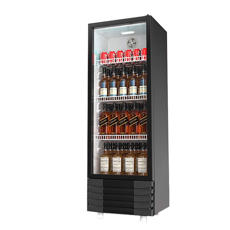 东贝展示柜商用HL-LC200NB白色灯带冷藏保鲜啤酒柜酒吧冷藏柜单门饮料柜超市四门冰箱