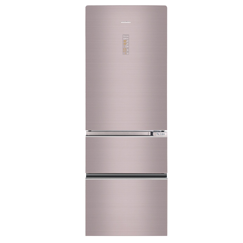 容声(Ronshen)332升 大容量三门 三开门冰箱 彩晶面板(沁享流沙)BCD-332WKR1NPG