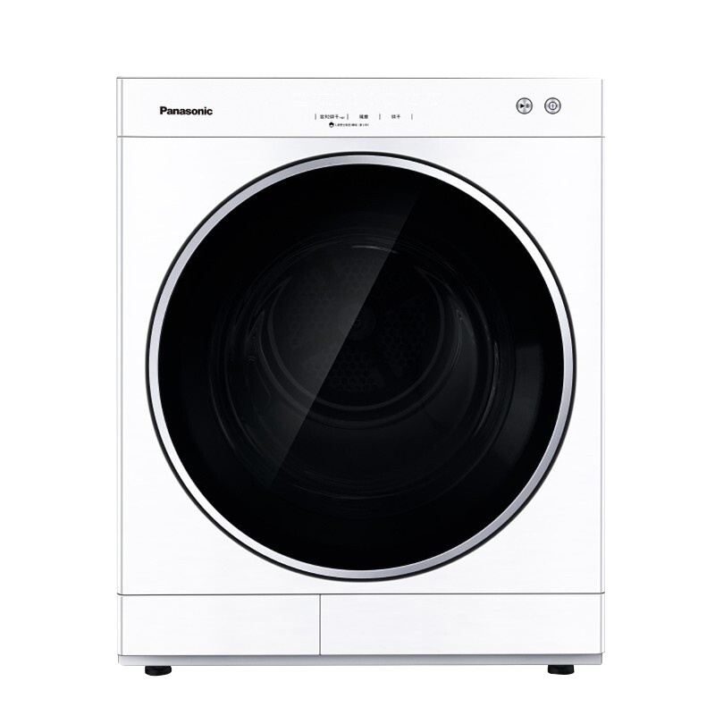 松下(Panasonic)烘干机 冷凝式烘干 75度除菌 衣干即停NH-6011P