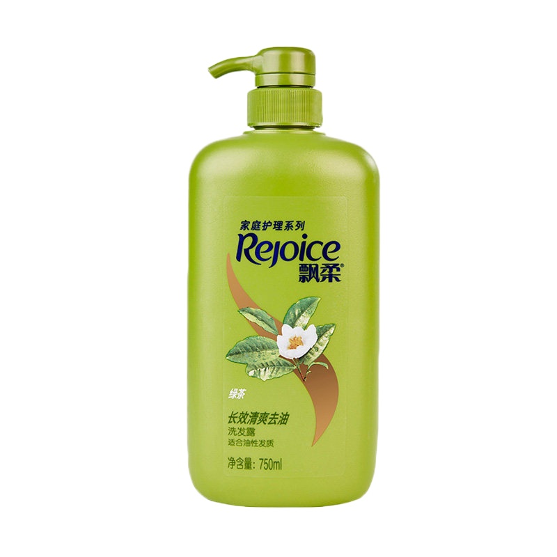 洗发水去屑止痒洗发露控油洗头膏750ml 绿茶去油 两瓶装