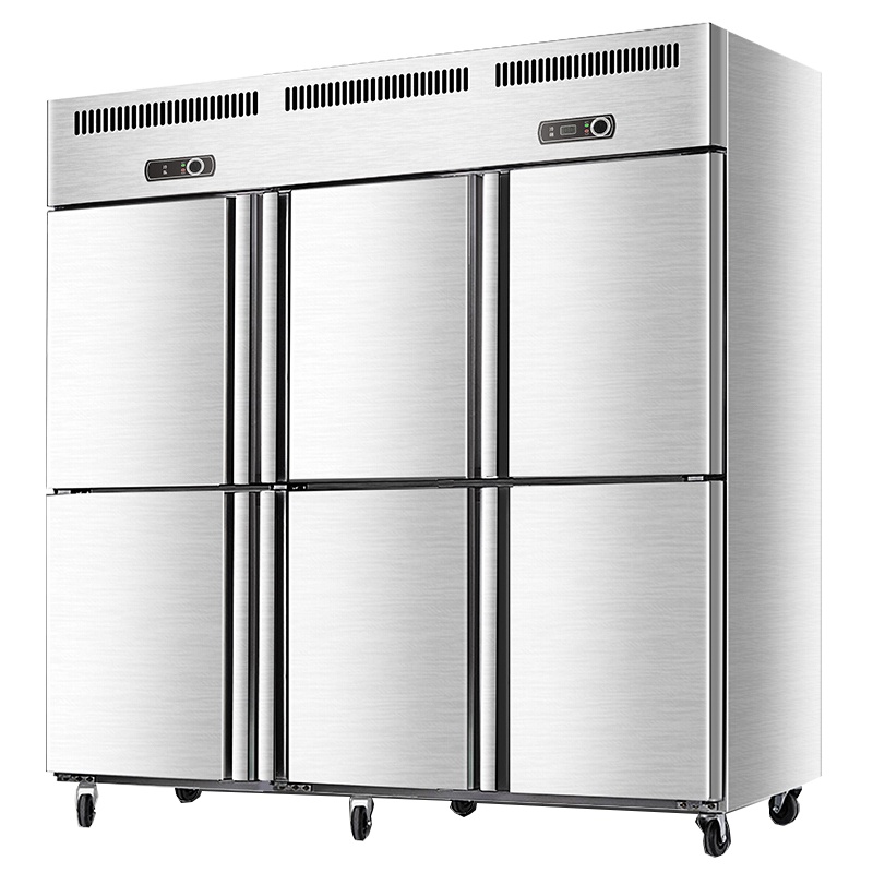 飞天鼠(FTIANSHU) 商用六门冰柜 风冷冷柜冰箱 六门冰柜 保鲜柜冷冻柜