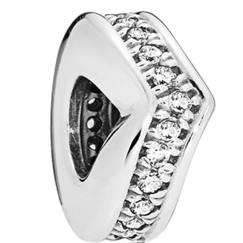 PANDORA潘多拉 925银串饰心愿闪烁925串饰 797808CZ