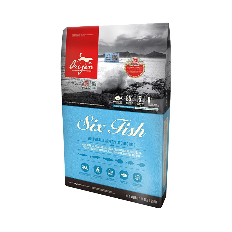 渴望六种鱼犬狗粮11.4kg