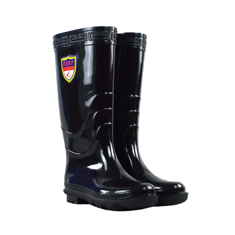 高帮防水防滑雨靴男士
