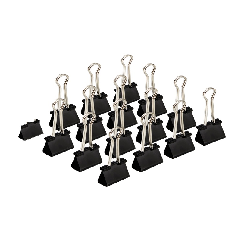 晨光(M&G) ABS92734 Eplus黑色长尾夹32mm 24只/筒 10筒起订 单筒价格