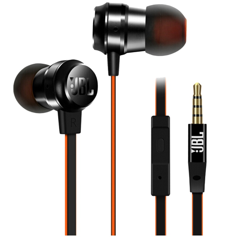 JBL T280A+ 钛振膜立体声入耳式有线耳机 手机耳机 珍珠黑