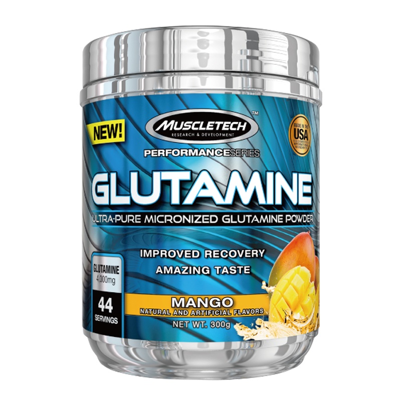 Muscletech肌肉科技苏宁自营高性能谷氨酰胺粉健身蛋白粉官方正品原装进口(芒果味)