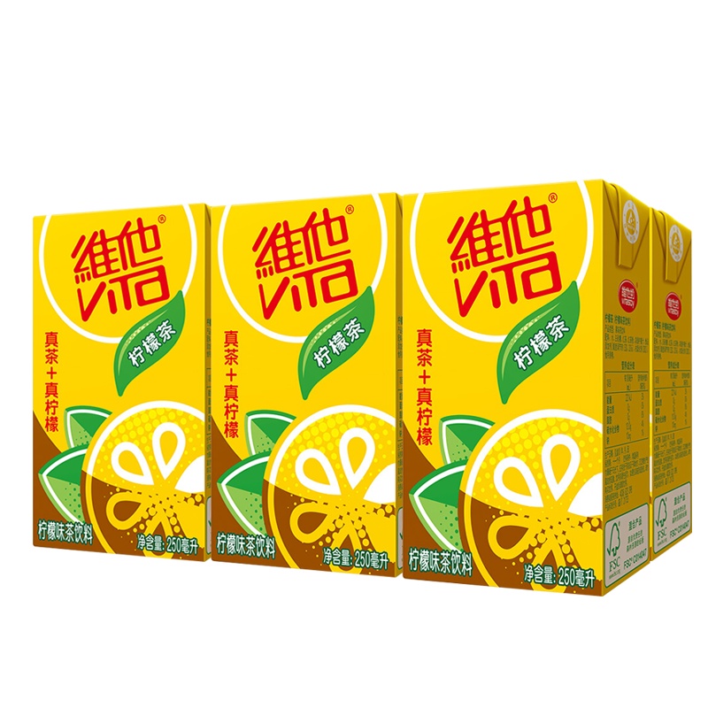 维他 维他柠檬茶250ml*6