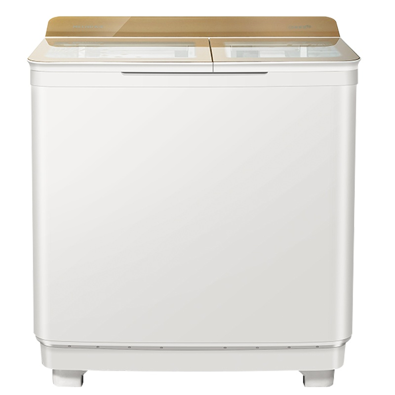 美菱(MELING) 10公斤 双缸洗衣机 双桶半自动波轮 洗脱一体机 大容量节能双桶洗衣机 MP100-22GW