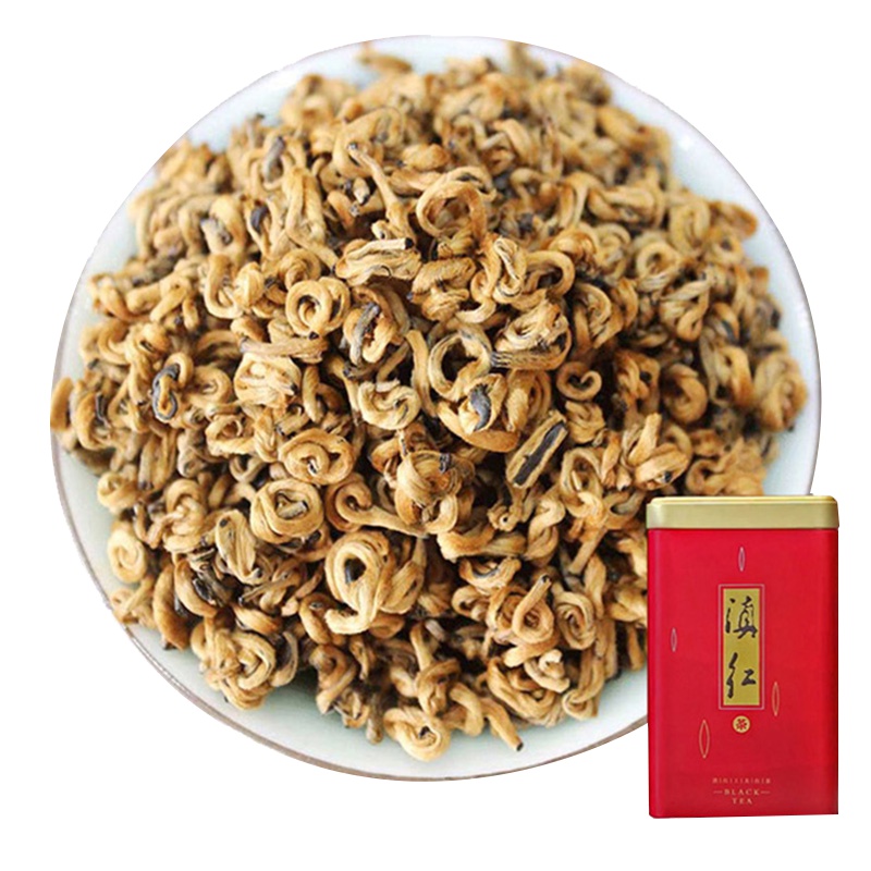 [2021年春茶]茗纳百川滇红茶云南凤庆古树茶叶散装浓香型 蜜香红金螺250g