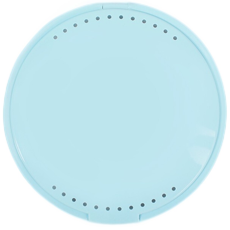 雅克菱Y-Kelin 牙套盒子携带可爱矫正隐形牙套收纳盒假牙盒正畸保持器盒子青色卡通熊