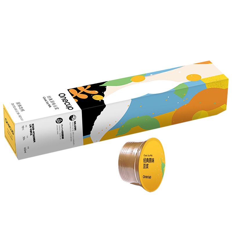 Onecup官方正品 经典原味 九阳非转基因大豆豆浆胶囊
