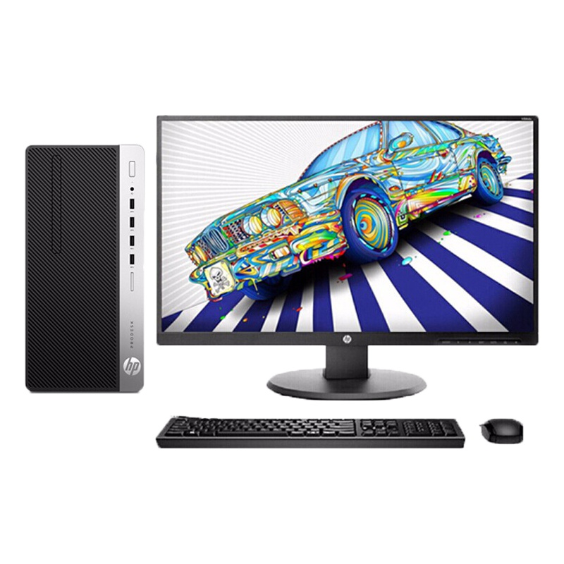 惠普480G6 台式机/I5-9500/16G/256G+1T/250W/win7系统/内置光驱