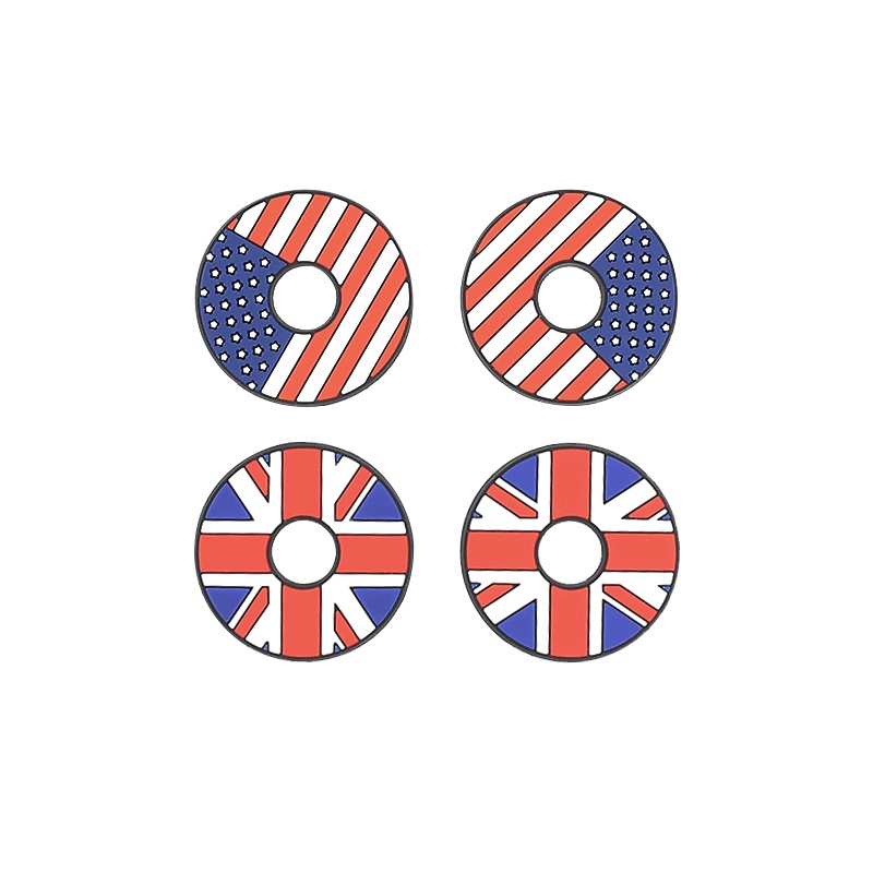 尼韦木电吉他背带扣防滑垫片贝司吉他背带尾钉橡胶垫圈防脱国旗 乐器配件