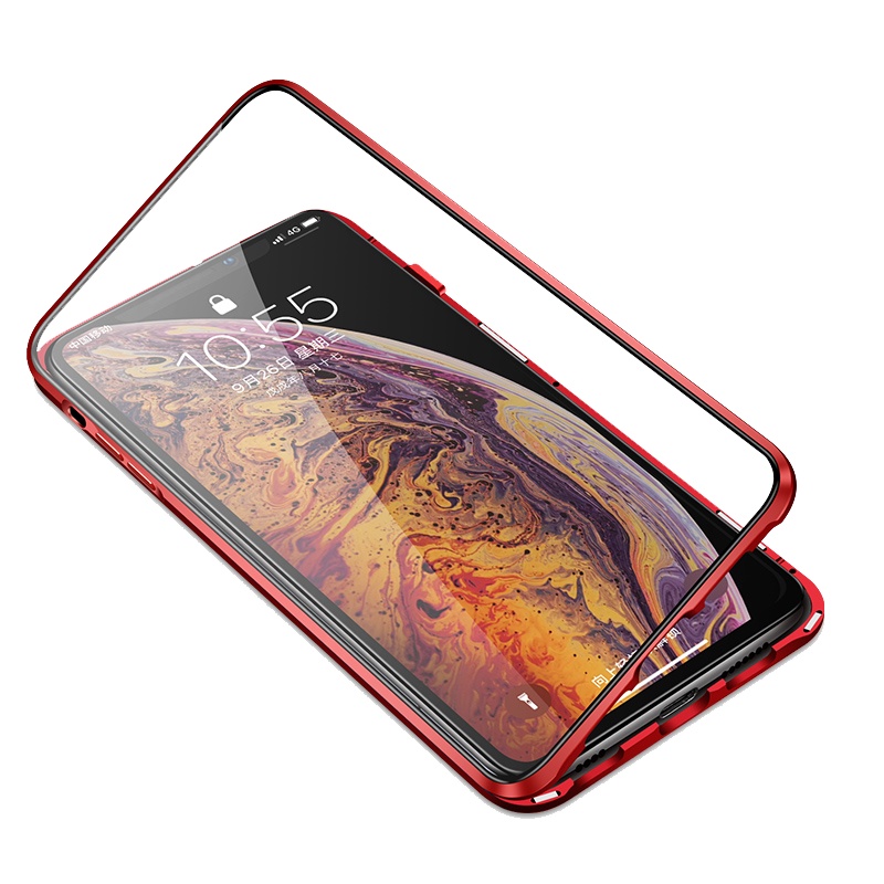 圣幻 双面玻璃苹果iphone11手机壳11pro潮牌11ProMax透明promax个性时尚全包防摔磁吸万磁王