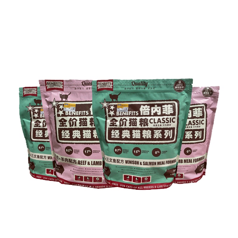 benefits贝内菲冻干猫粮1.8KG-13成猫幼猫增肥营养发腮贝内菲