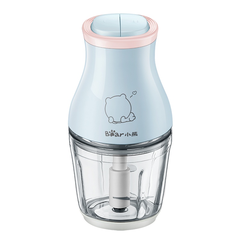 小熊(Bear)切碎机QSJ-B02Y5 家用绞肉机切碎机两档切换锋利三刀片设计均匀细腻切碎