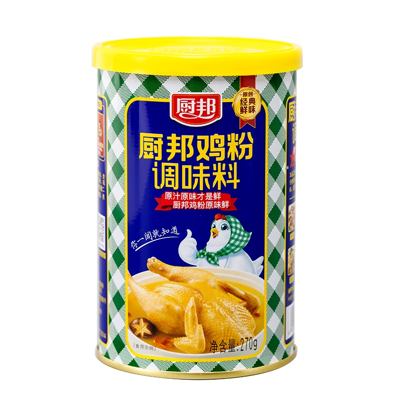 厨邦鸡粉270g 浓香鸡汁调味品炒菜调味料鸡精味精家用厨房调料