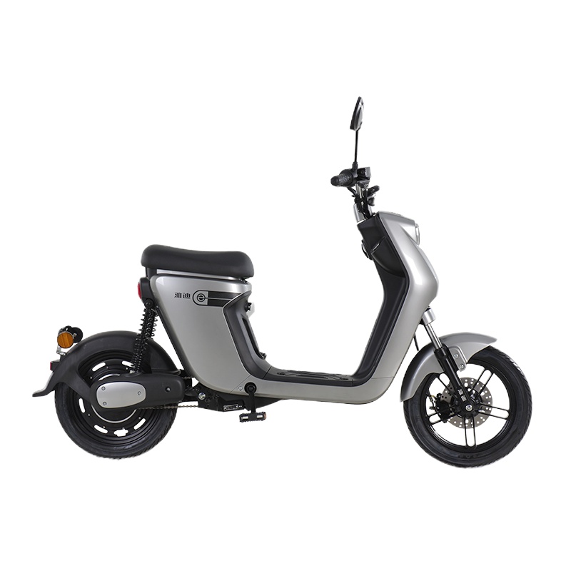 雅迪电动车欧睿48v锂电池可取 新国标电瓶车代步车 欧睿科技灰