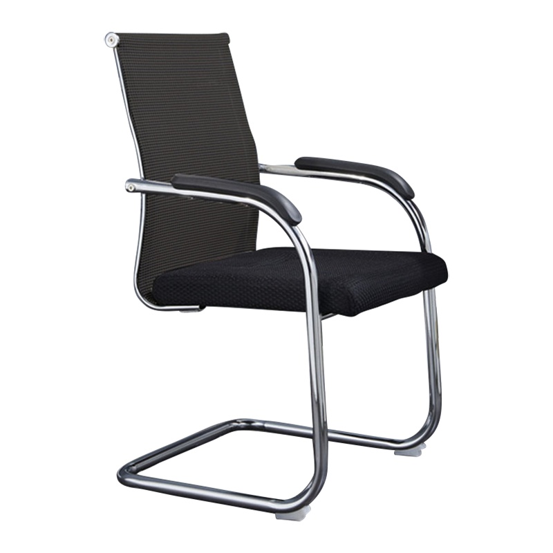 正斌弓形办公椅电脑椅靠背职员椅乳胶办公椅网布椅宿舍会议椅子