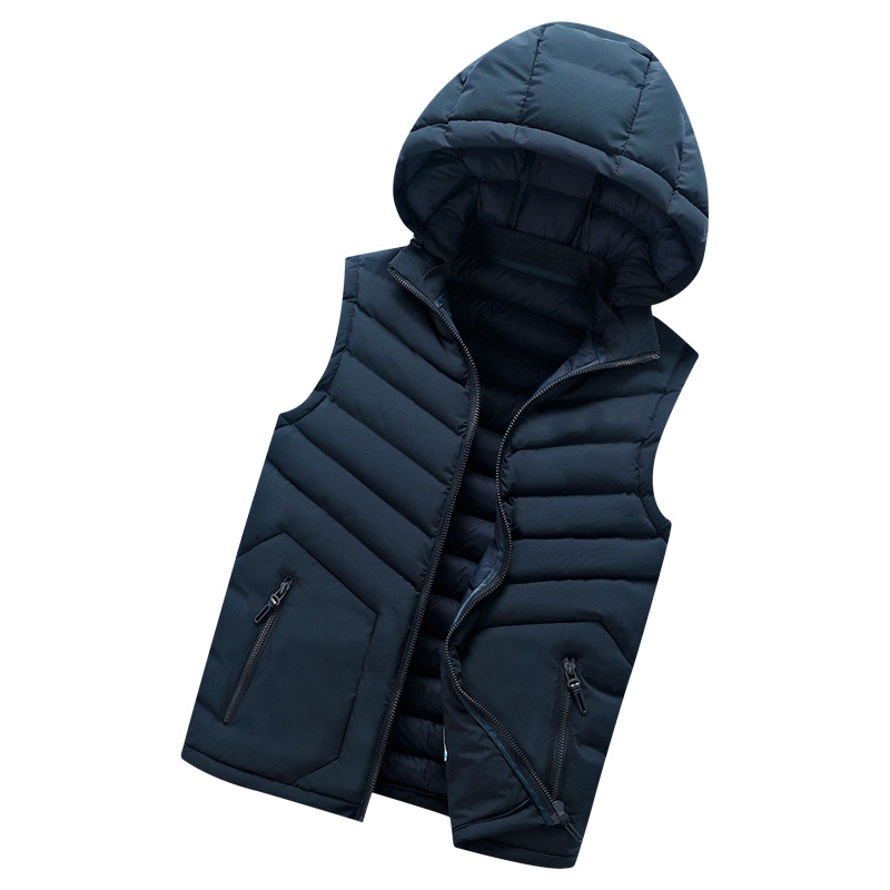 男士马甲秋冬加肥加大码韩版潮流羽绒棉坎肩保暖背心马夹情侣外套. BSD0658