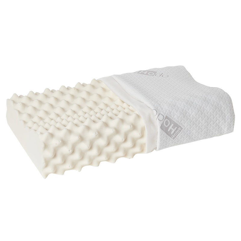 红豆家纺泰国原装进口乳胶枕头 单人成人护颈椎天然橡胶枕芯正品