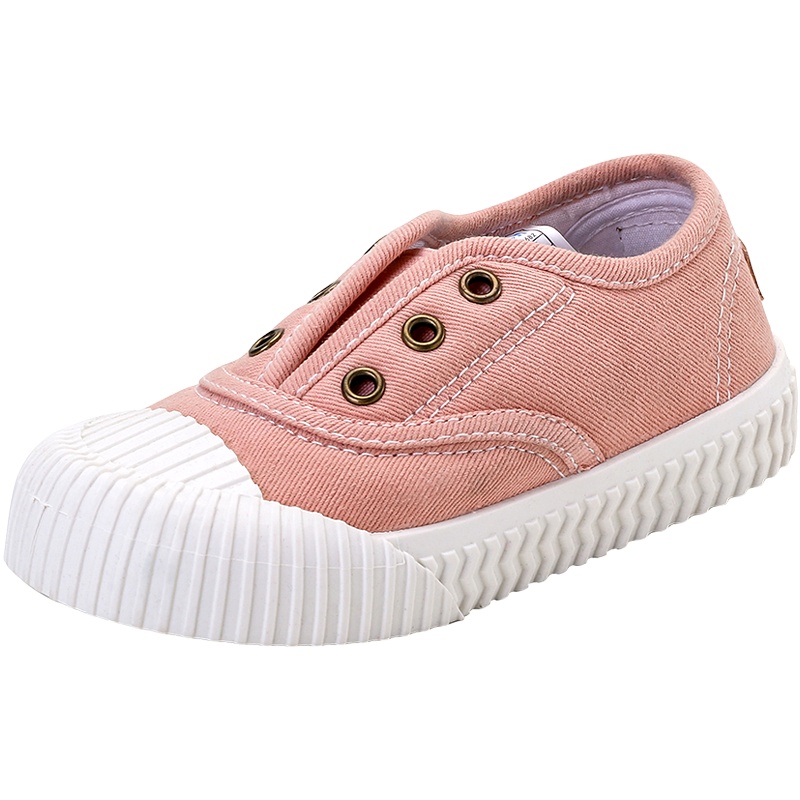 巴布豆童鞋2020春款新款宝宝帆布鞋儿童板鞋男童鞋子女童鞋幼儿园