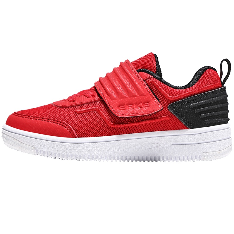 鸿星尔克（ERKE）男童鞋滑板鞋儿童运动鞋小童男鞋魔术贴休闲鞋