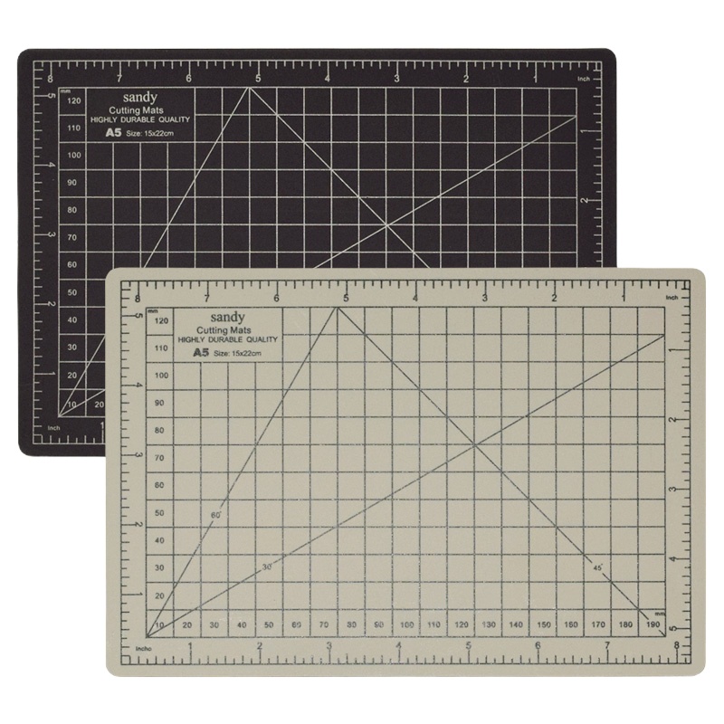 sandy A5双色手工DIY雕刻垫板 自修复划痕环保材料