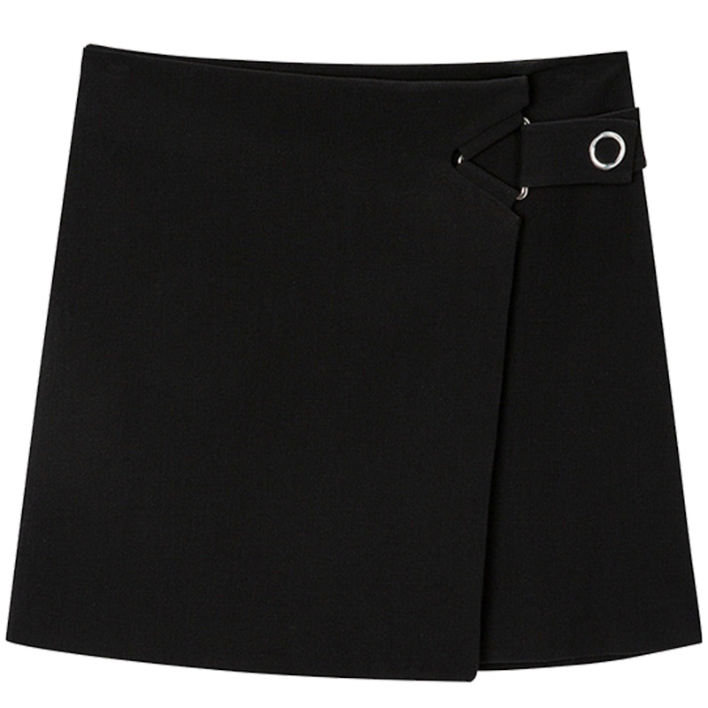 【专柜同款】拉夏贝尔秋冬新款气质通勤OL风韩版修身包臀简约高腰百搭半身裙10017483