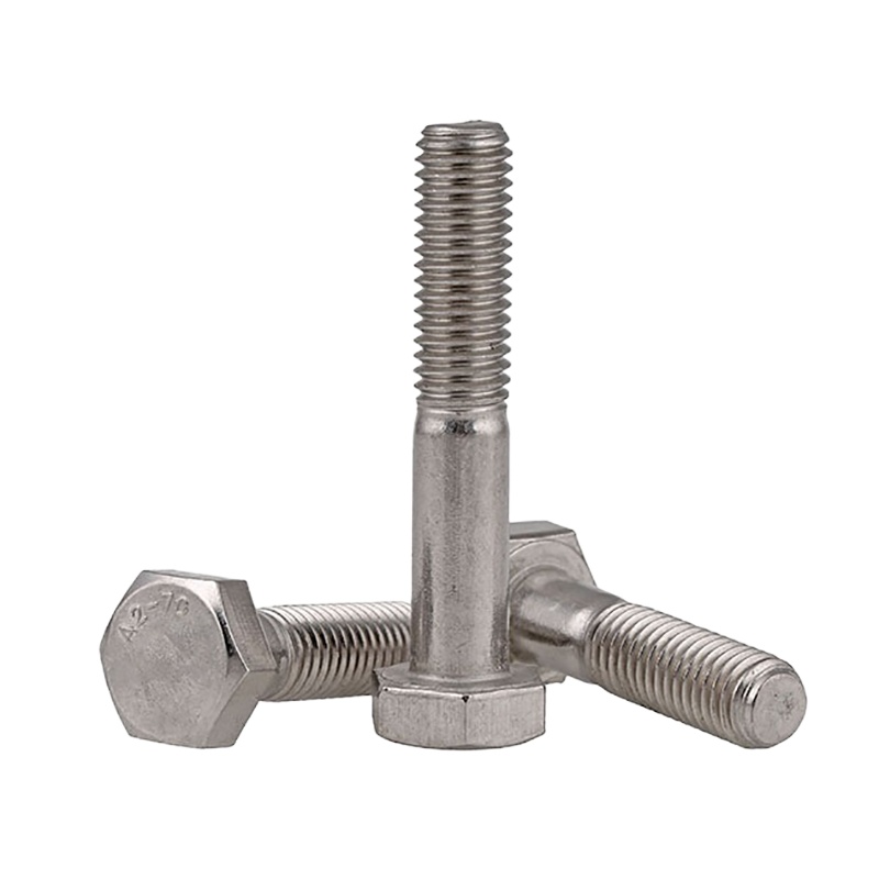 滏瑞 M16不锈钢半螺纹螺栓M16*240mm