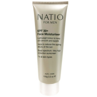 Natio 男士防晒保湿霜/乳液SPF 30+ 100g防晒/隔离清爽保湿不油腻 澳洲进口