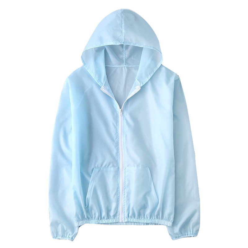 2019夏季女士新款短韩版夏季超薄透气速干户外防晒衣外套百搭防晒服 臻依缘