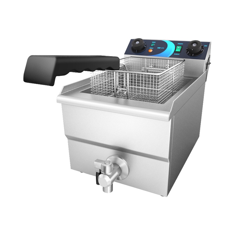 东贝电炸炉商用炸土豆片锅EF-131V电炸锅单缸双缸炸串炸薯条油条机油炸机