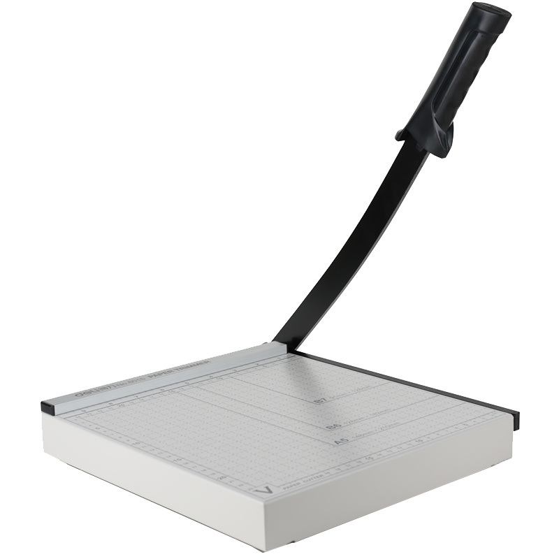 得力deli8015钢质切纸刀 裁纸刀 相片切刀 切纸机 锋利耐用B5 250*250mm