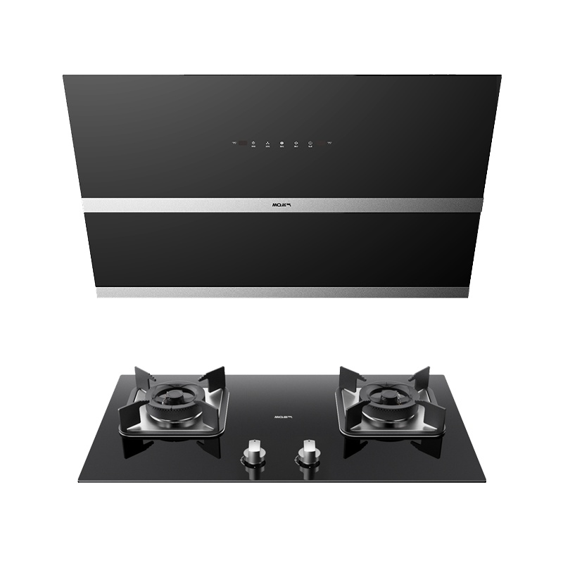 老板名气(MQ)烟灶套装2305A+B506A(天然气)AI智能操控 4.8KW大火力 21立方大吸力