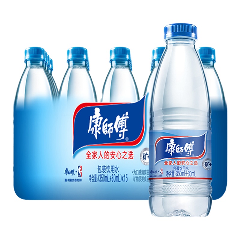康师傅矿泉水380ml*24瓶整箱瓶装矿泉水会议饮用水饮料
