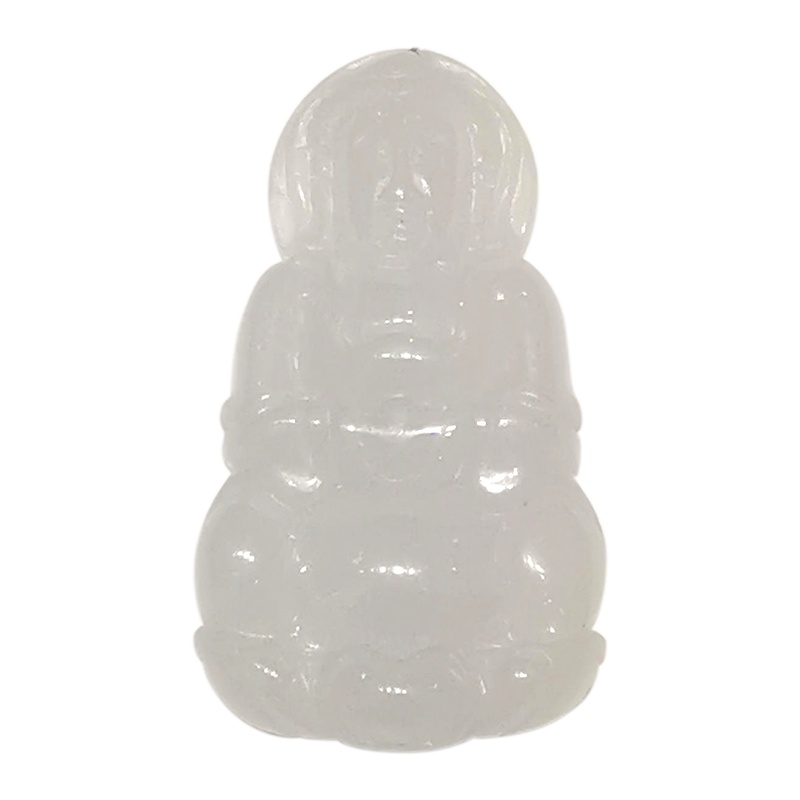 天然翡翠挂件观音