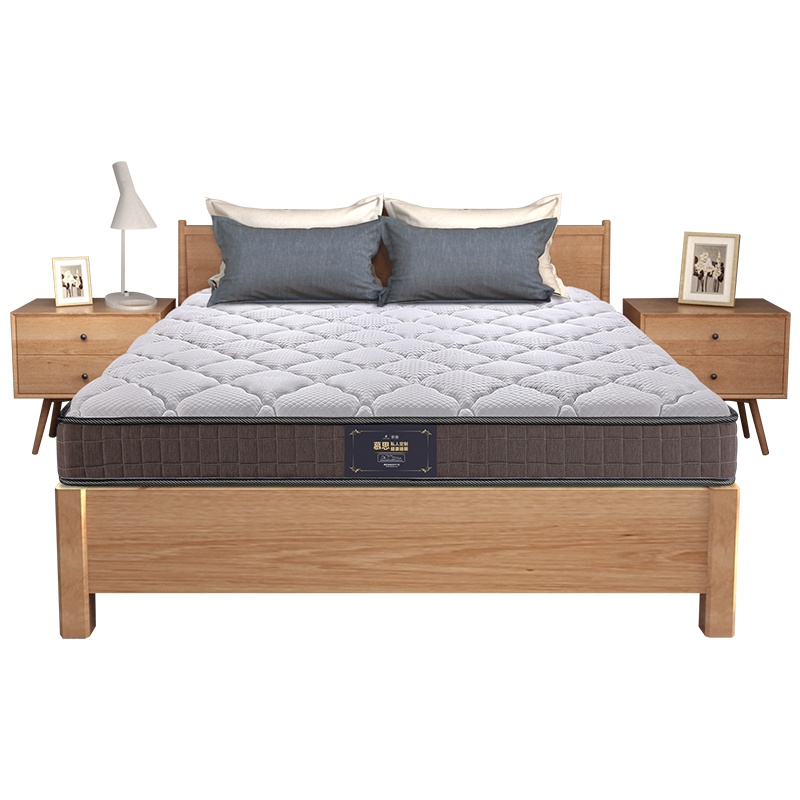 慕思床垫 16cm厚高碳钢偏硬弹簧床垫高箱床专用乳胶床垫1.8米风典