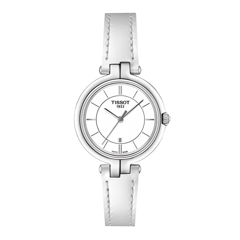 Tissot天梭弗拉明戈系列皮带女士石英表T094.210.16.011.00