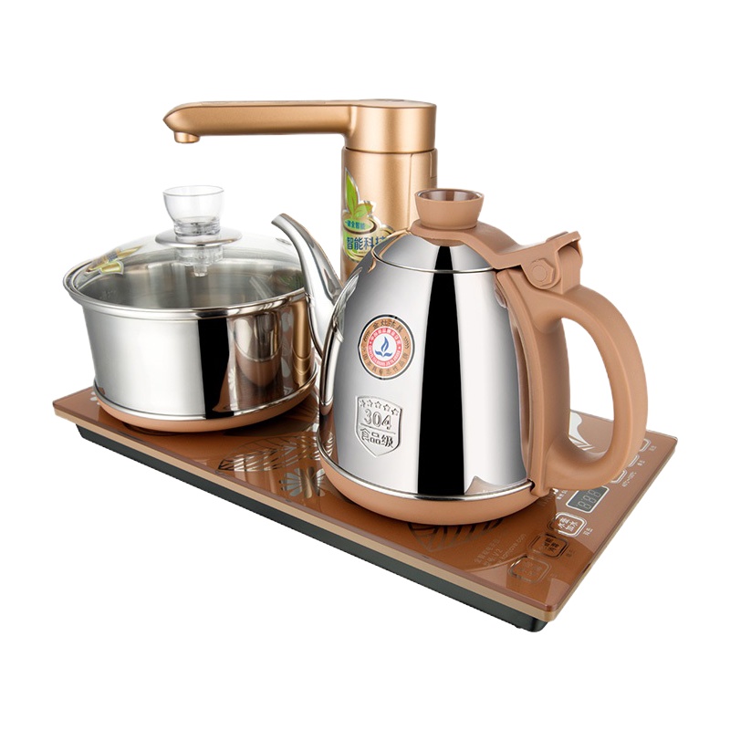 鑫众源 全自动上水壶电热水壶 不锈钢智能烧水茶壶