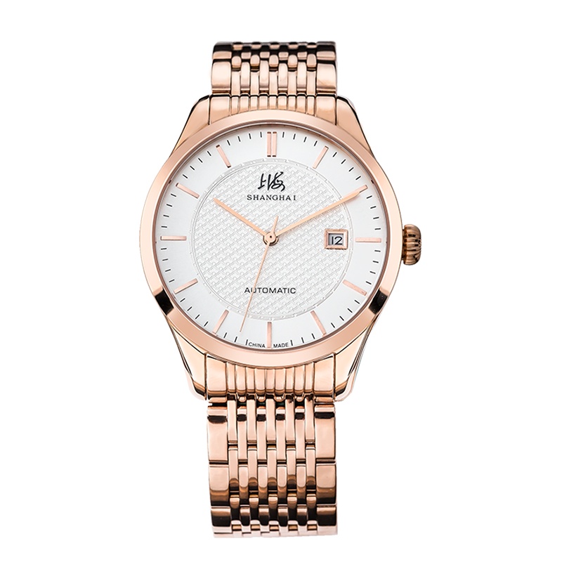 上海手表上海牌手表男士三针日历系列全自动机械表男士防水休闲国潮腕表SH-775