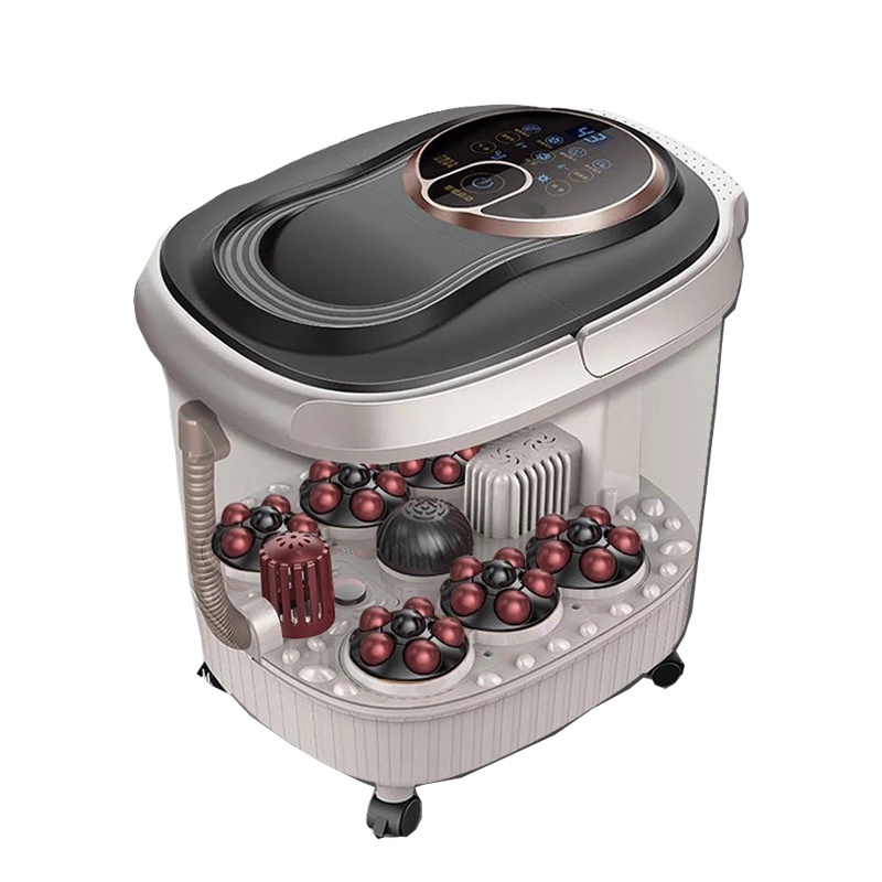 南极人(NANJIREN) 自动足浴盆电动深桶加热洗脚盆 自助按摩泡脚桶 NBX7F51773S电动版