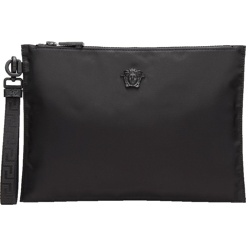 Versace 范思哲 男士美杜莎头像织物手拿包 DP85102 DNYLV