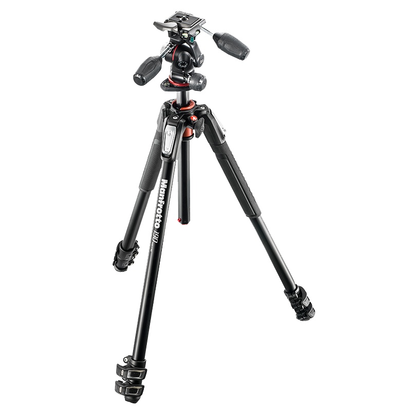 曼富图 MK190XPRO3-3W 三脚架铝合金三维云台套装