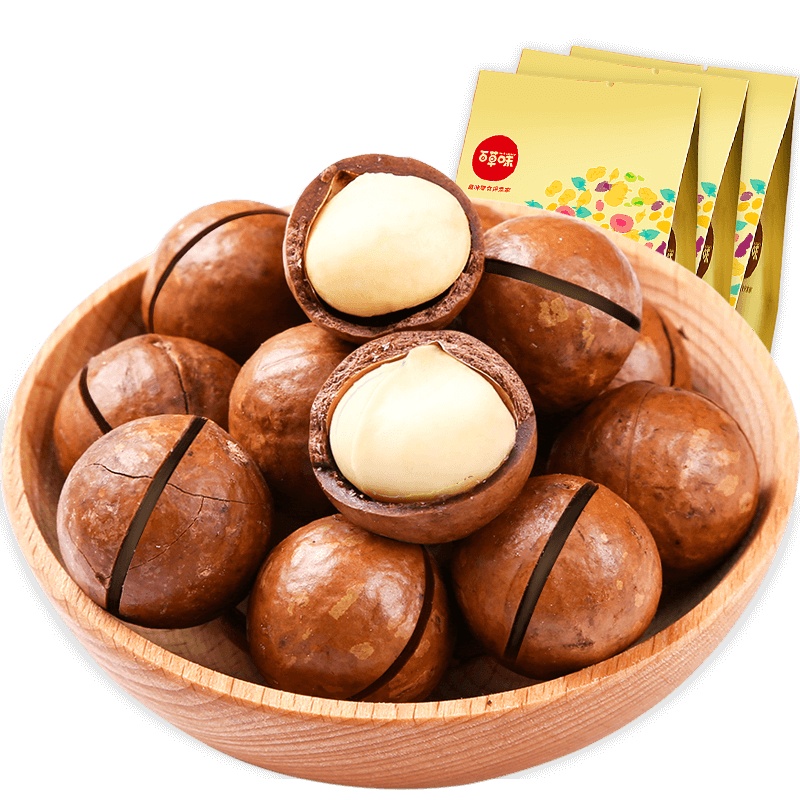 百草味 夏威夷果(奶油味)218g