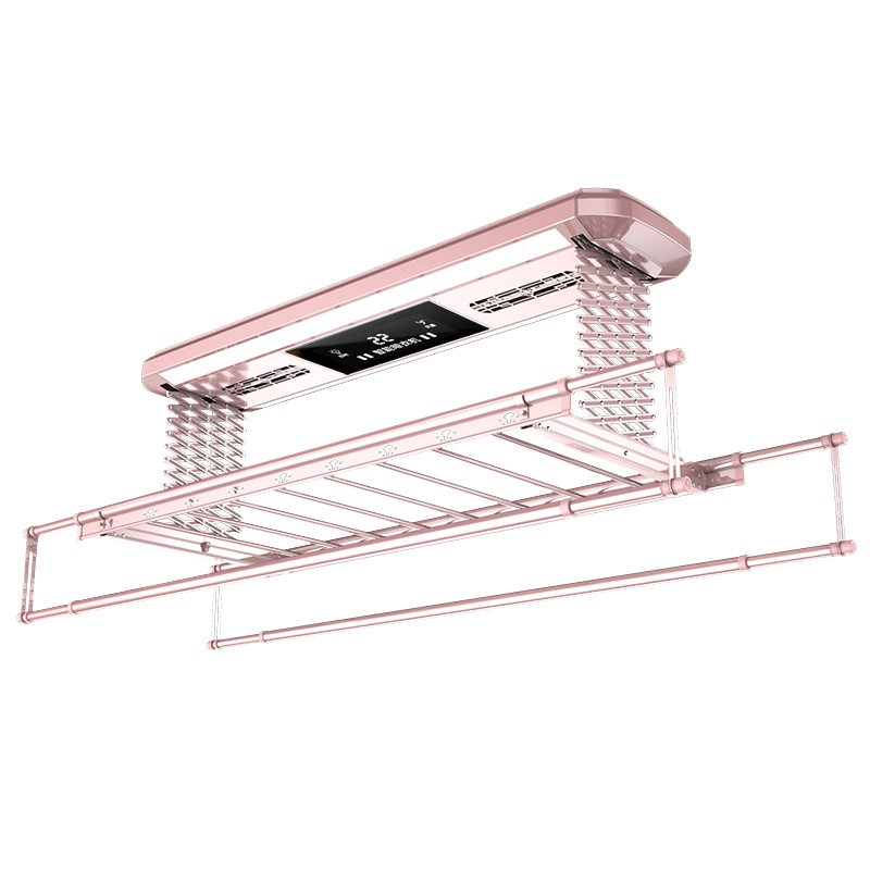 施耐德电动晾衣架 家用升降多功能阳台智能自动伸缩晒衣杆晒衣架智能晾衣机