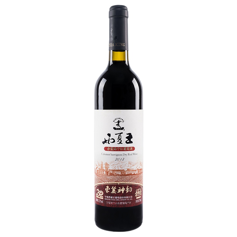 西夏王 东麓神韵赤霞珠干红葡萄酒 贺兰山东麓葡萄酒产区750ml